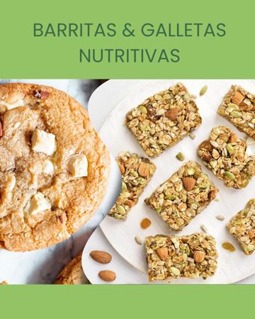 Tapa del bono Barritas y galletas nutritivas