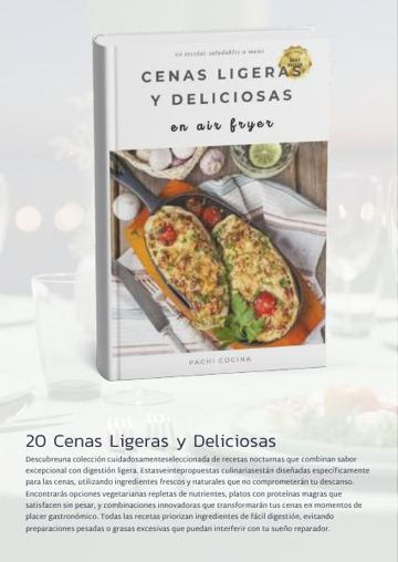 Tapa del bono Cenas ligeras